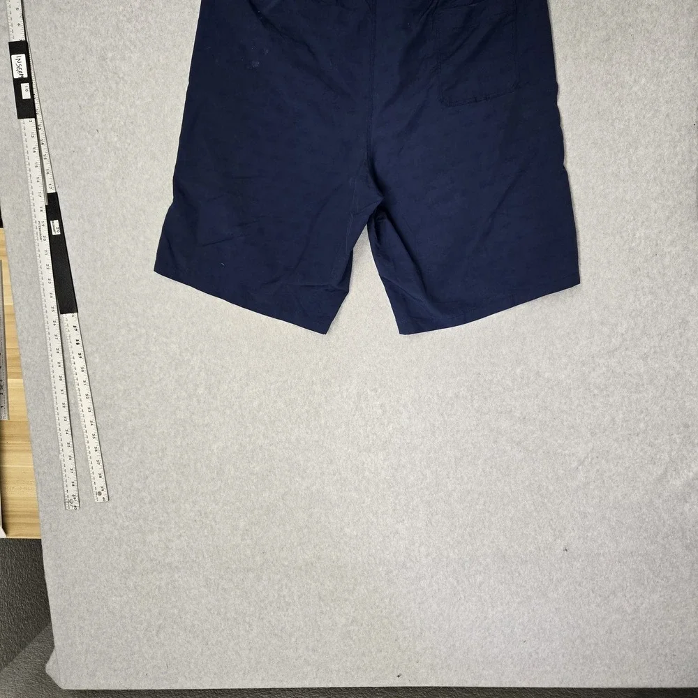 Lacoste Men Swimwear 7 Blue Embroidered Swim Trunks Logo 10